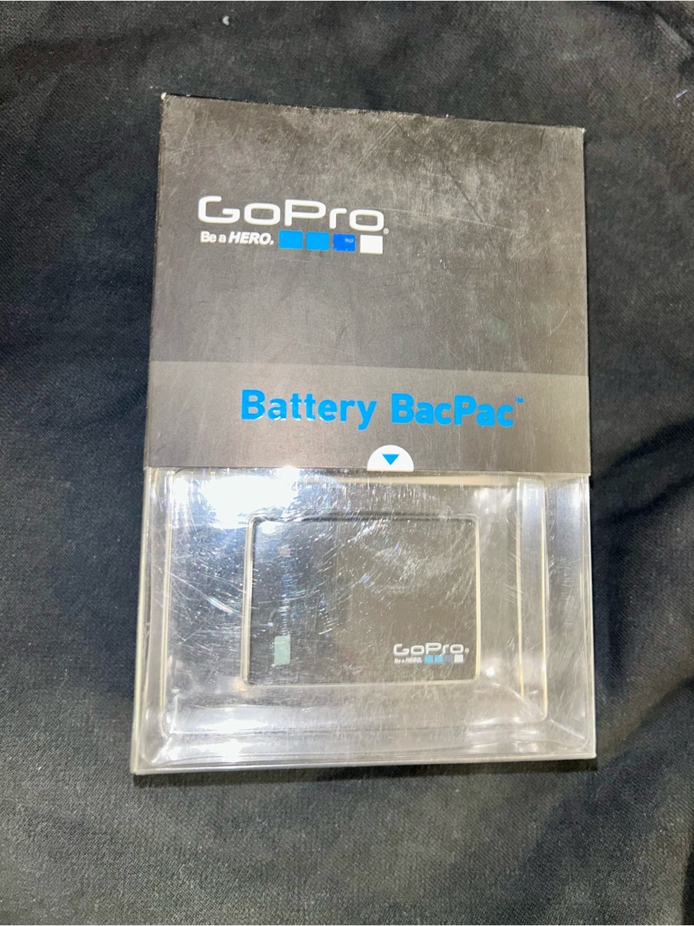 GoPro Battery BacPac Pack — Black with Blue Accent